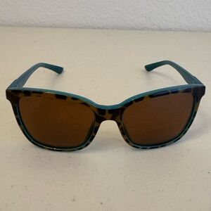 SMITH Tortoise and Teal Sunglasses